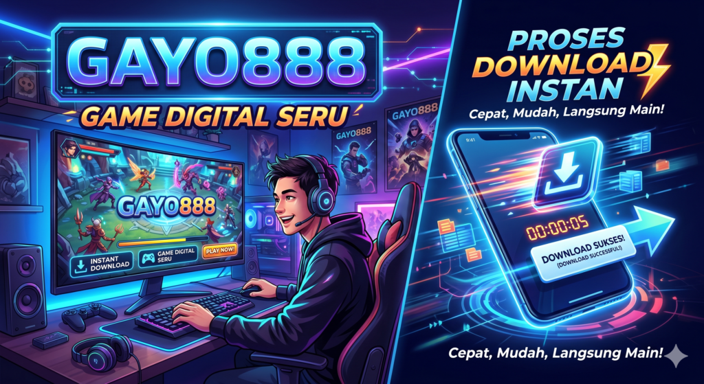GAYO88 – Game Digital Seru dengan Proses Download